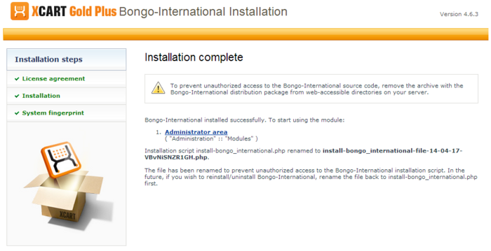 Bongo Installation Complete.png